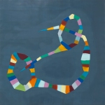 SOLD - INTERSECTION (2019)24"x24", encaustic