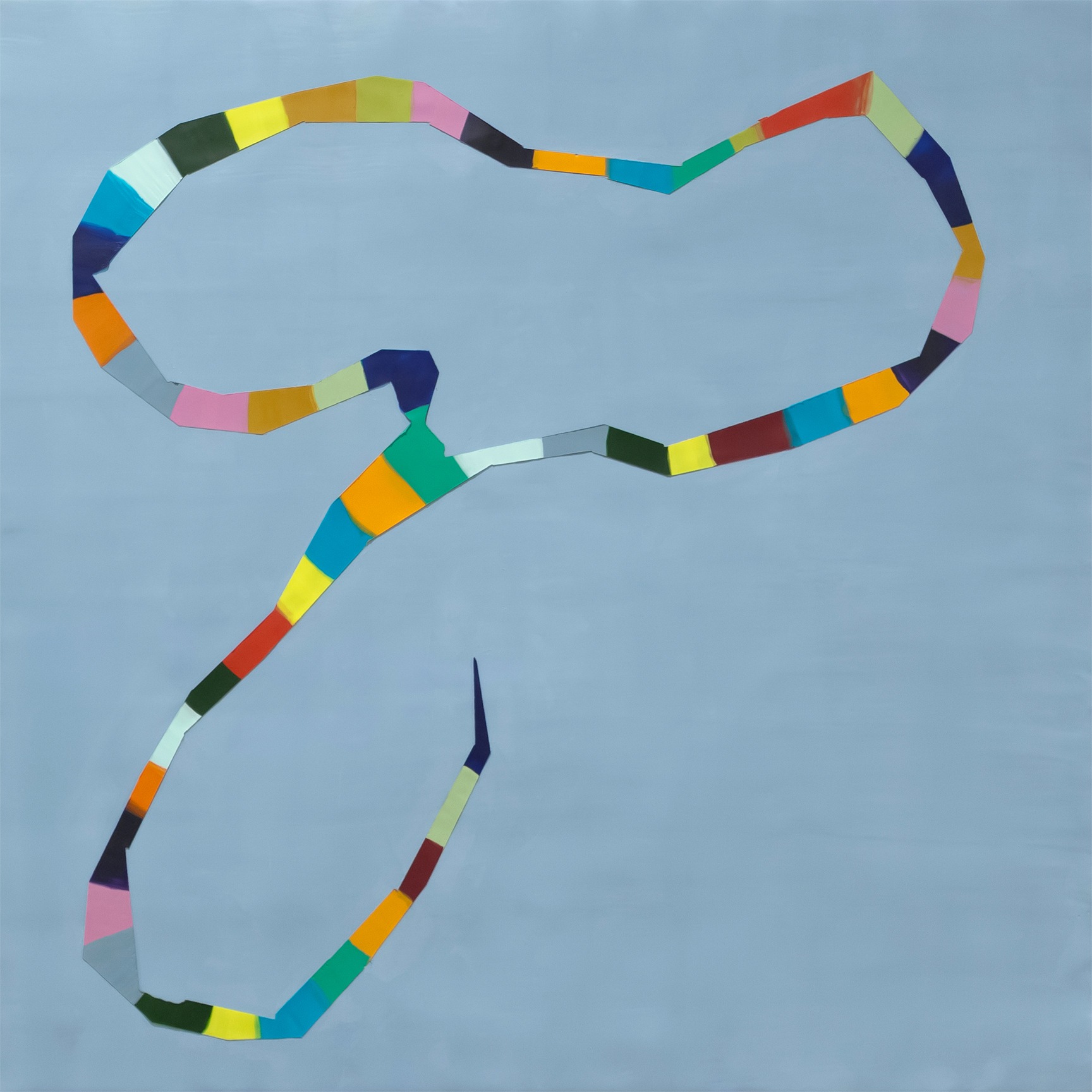 SOLD - ABOUT THAT IDEA (2019)24"x24" encaustic