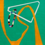 HANGING (2019) 24"x24", encaustic