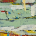 SOLD - BACK ROAD (2015) 24"x24" / Encaustic