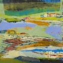 SOLD - PLACE ONCE REMEMBERED (2015)  24"x24"/ Encaustic