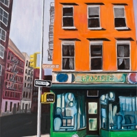BEDFORD STREET GROCERIES (2012) by Kathy Cantwell.