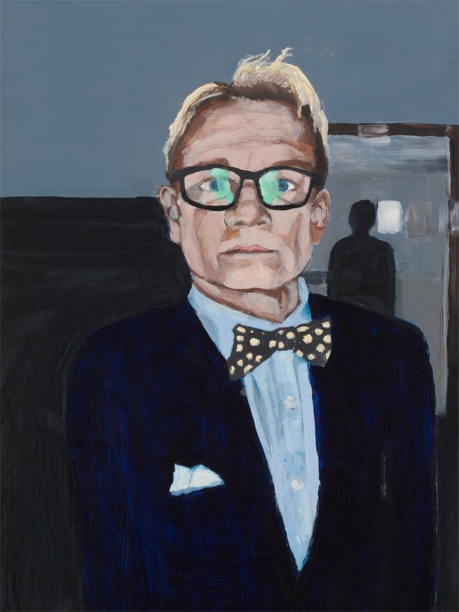 BECOMING CHASE (2022)  Oil / 12" x 9"