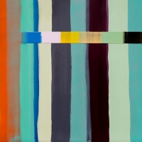 WALKING LINE 4 & 5 (2017)11"x28", encaustic