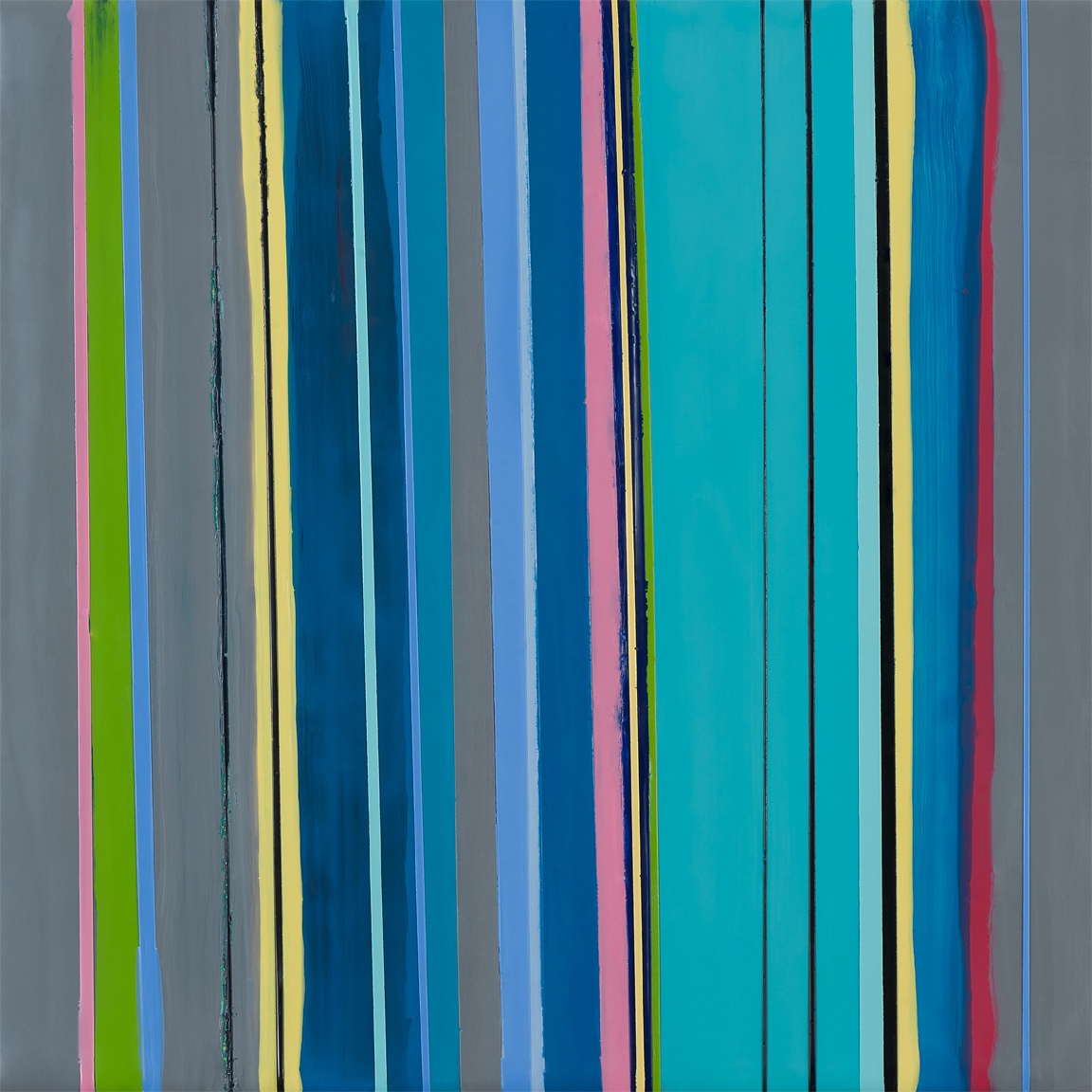 (SOLD) BRENDA'S DESIRE 1 (2021)  Encaustic / 16" x 16"