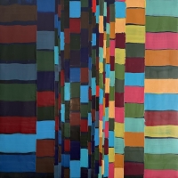 24”x 24” ,encaustic, 2025, SOLD