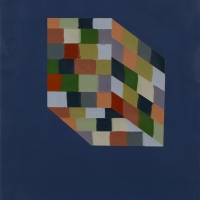 CUBE (2020)Encaustic/14”x11”