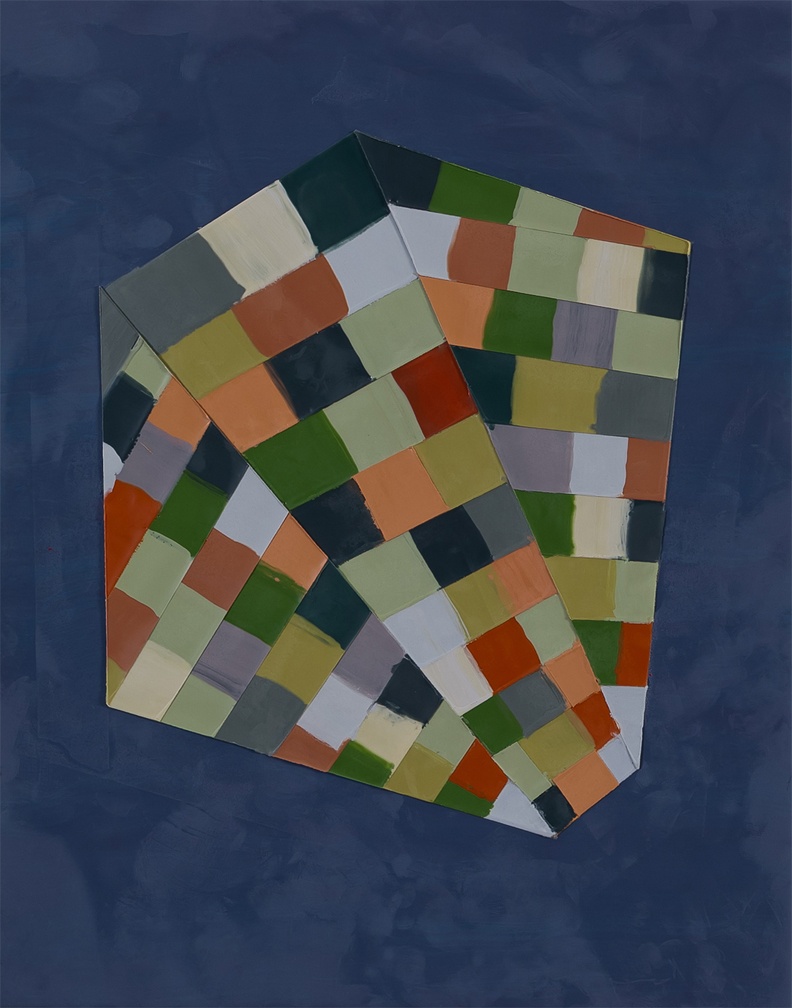 QUANTA 2 (2020)Encaustic/14”x11”