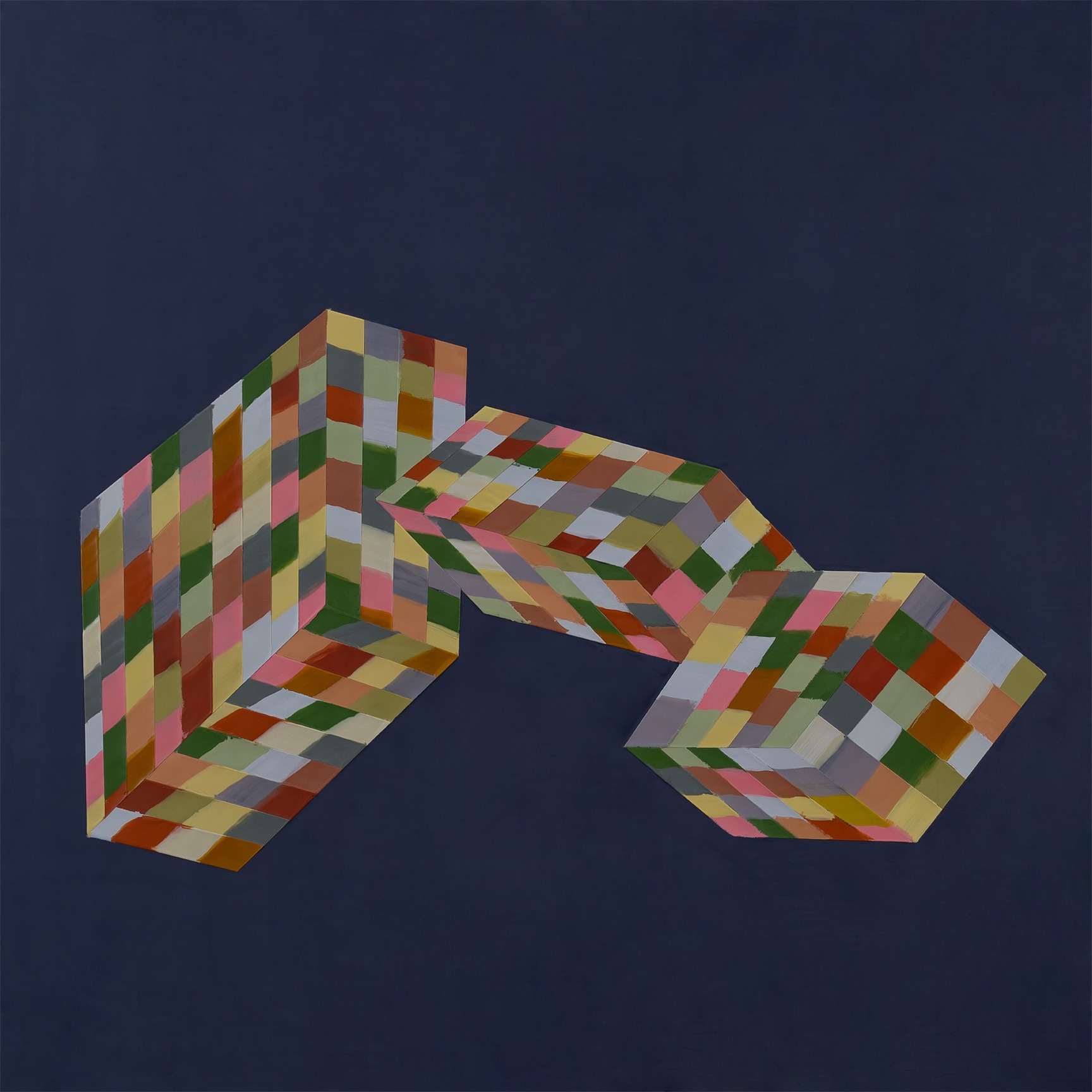QUANTA 3 (2020)Encaustic/ 24”x24”